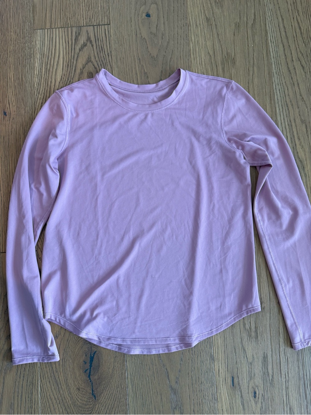 lululemon athletica Peony pink/purple Long-Sleeve Crew Top